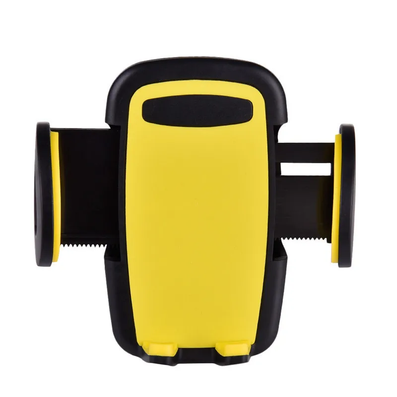 Вентилируемые на выходе автомобильный вращаются свободно подставка-держатель для мобильного телефона Универсальный крепление, устанавливаемое на вентиляционное отверстие в салоне автомобиля для samsung/Xiaomi кронштейн - Цвет: Yellow