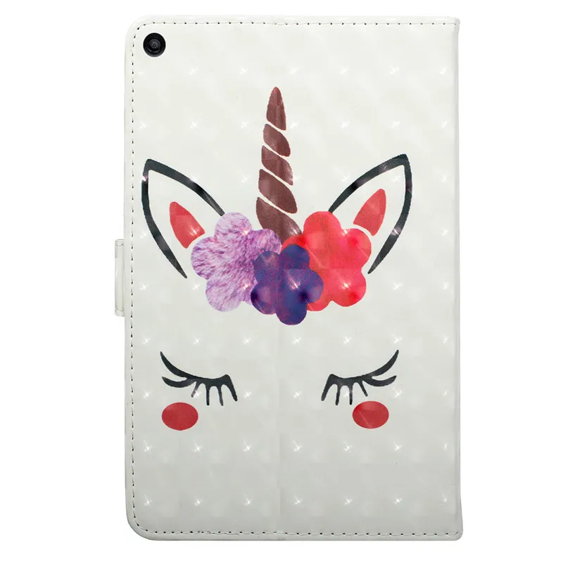 Wekays For Amazon HD8 2018 2017 Cartoon Unicorn 3D Leather Fundas Case For Amazon Kindle Fire HD8 HD 8 2017 2018 8.0 Cover Cases Wekays For Amazon HD8 2018 2017 Cartoon Unicorn 3D Leather Fundas Case For Amazon Kindle Fire HD8 HD 8 2017 2018 8.0 Cover Cases