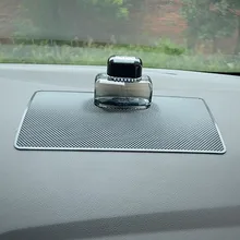 Авто силиконовый Противоскользящий коврик приборная панель мобильный телефон MP3 gps солнцезащитные очки держатель кронштейн нескользящий липкий коврик для автомобиля Стайлинг