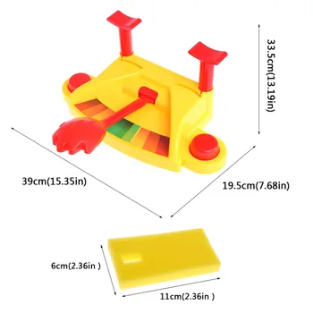 

Creative Prank Funny Double Person Toy Cake Cream Pie In The Face Anti Stress Toy for Kids Gift Xmas