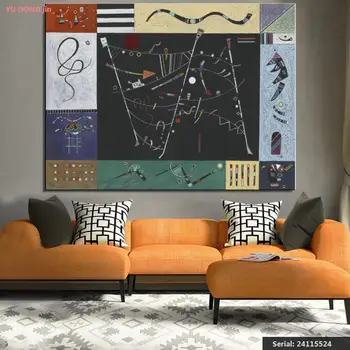 

Wassily Kandinsky Still life Abstract oil Painting Drawing art Spray Unframed Canvas action miniature brass miniature24115524