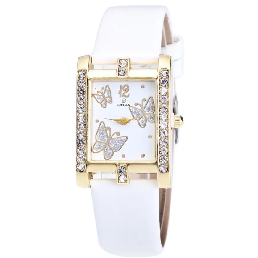 Relogio feminino роскошные женские квадратные часы стразы женские наручные часы женские кварцевые часы montre femme# C