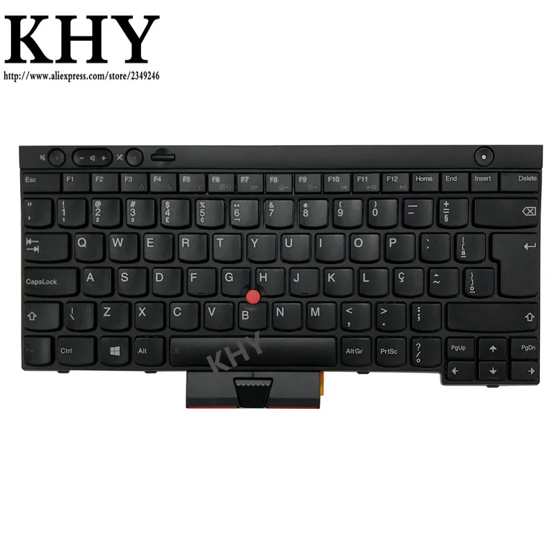 

New Original BRA PA Brazilian keyboard For Thinkpad T430 T430s L430 L530 T530 W530 X230 04X1205 04X1281 04X1319 04y0494 04W3178