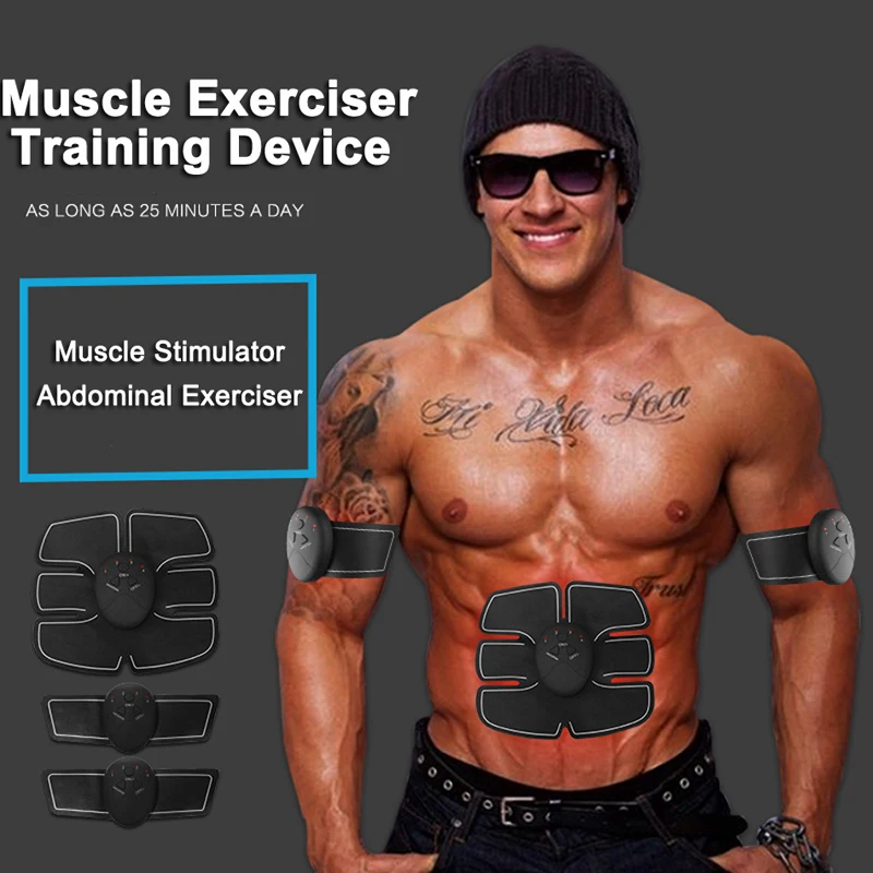 Smart Electric Pulse Treatment Abdominal Muscle Trainer Body Massager