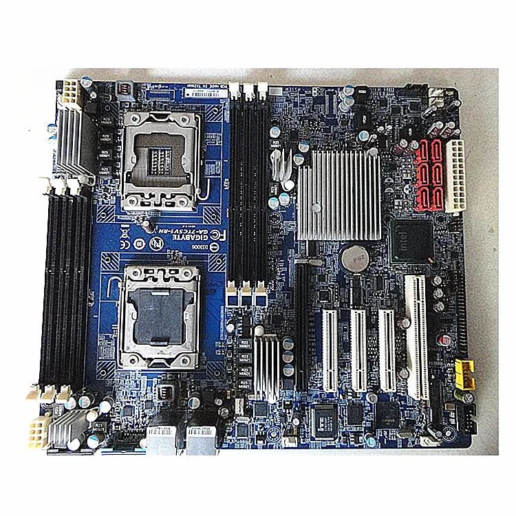 

For GIGABYTE GA-7TCSV1-RH 7TCSV1-RH Server Desktop X58 ECC REG DDR3 Slot LGA1366 Motherboard Support X5650