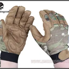 Наружные охотничьи перчатки Emerson Тактические полный палец легкая камуфляжная перчатка Multicam EM5368 MC