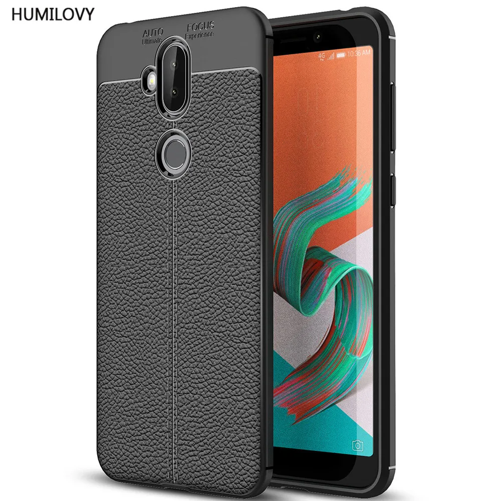 

Soft TPU Case For Asus Zenfone 5 Lite Leather design Back Cover Phone Case For Asus Zenfone 5 Lite ZC600KL ZC 600KL X017D Cover