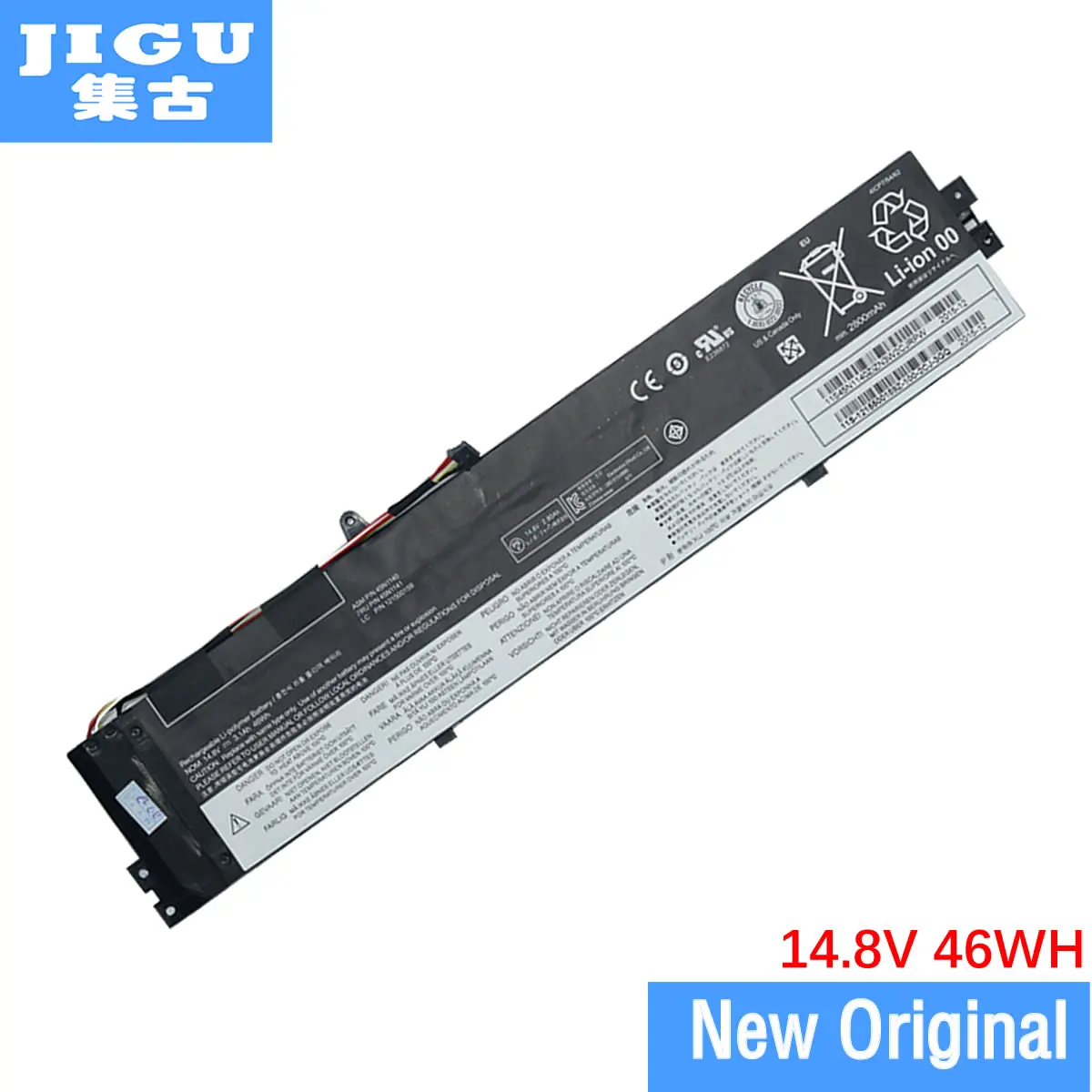 Аккумулятор для ноутбука JIGU 45N1138 45N1139 45N1140 45N1141 121500158 Оригинальный аккумулятор Lenovo
