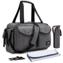 CoolBELL пеленки мешок холст детская сумка для мужчин и женщин путешествия с новорожденных девочек мальчиков большой емкости подгузник мешок