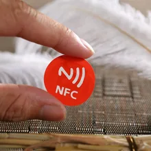 Лидер продаж 60 шт. Водонепроницаемый Умные Наклейки NFC Стикеры чип наклейки-этикетки для MX3 для SamsungS4 для Lumia