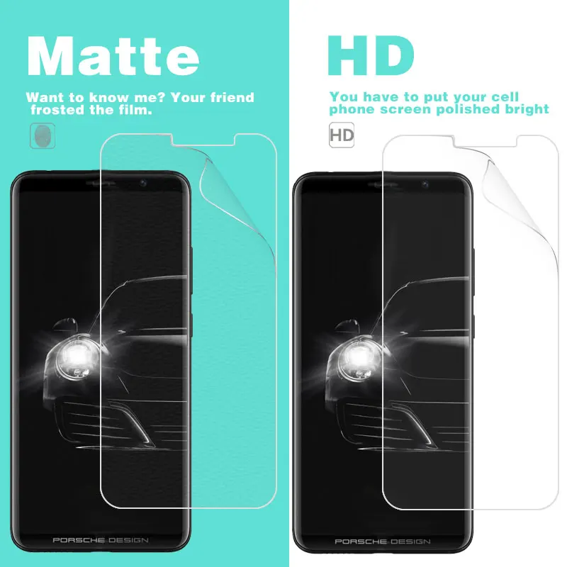 ЖК HD прозрачная глянцевая пленка для Huawei RS Porsche дизайн 6 в матовой пленке с