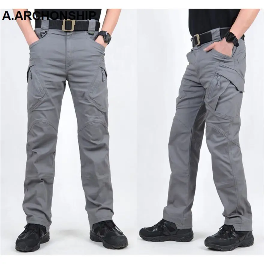  2017 IX9 Men Militar Tactical Pants Combat Trousers SWAT Army Military Pants Mens Cargo Outdoors Pa