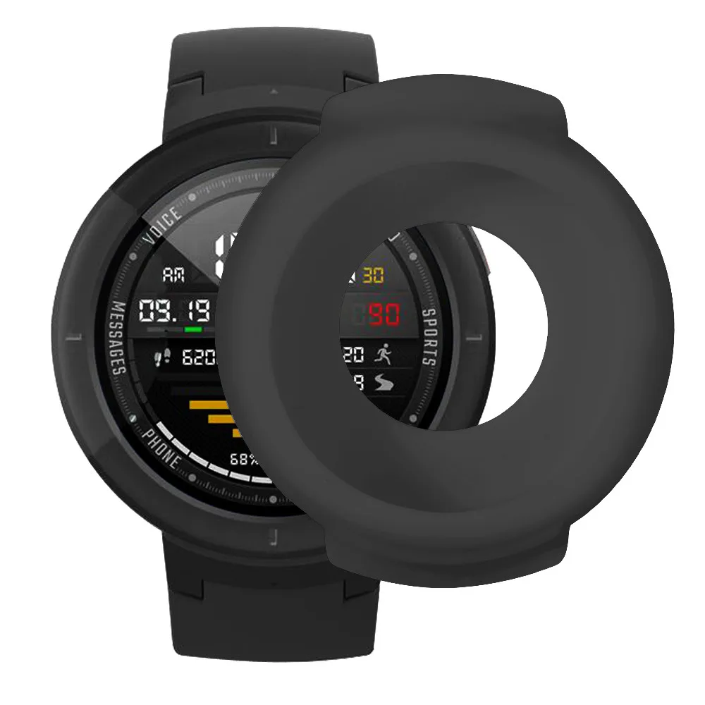 

Soft TPU Protection Shell For Huami Amazfit Verge Smart Watch Personalize Dial Frame Case Cover Accessories Prevent Scratches