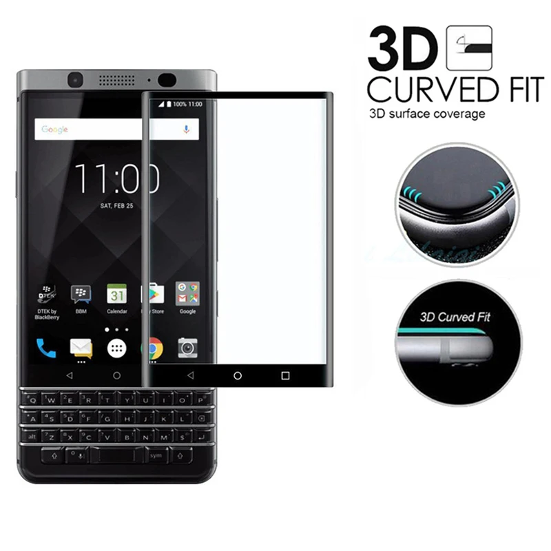 3D пленка из закаленного стекла для Blackberry KEYone полноразмерная Защитная экрана Mercury