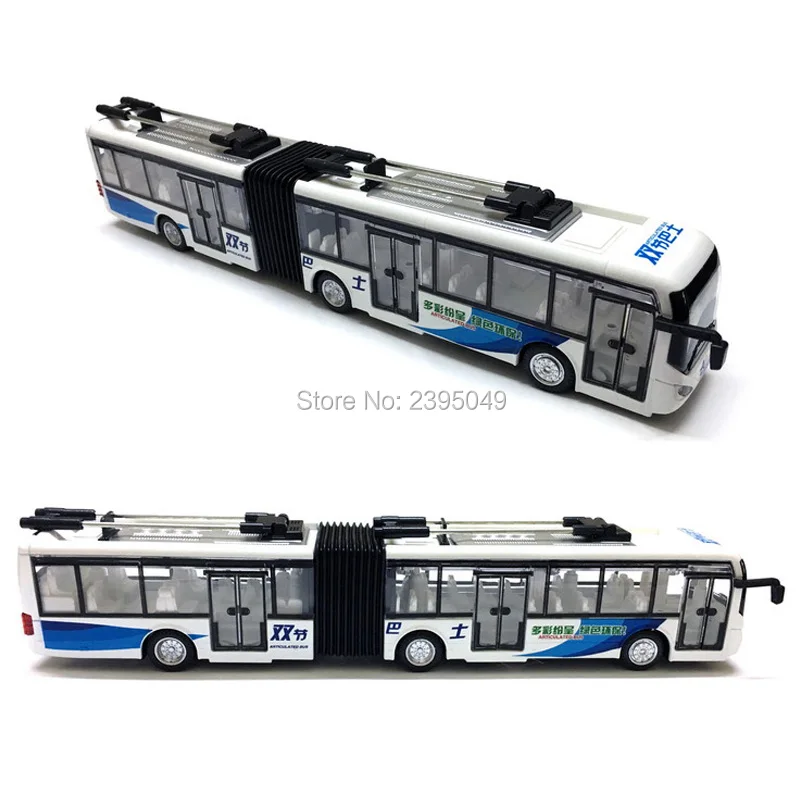 Новинка, модель автобуса из 1:48 сплава, пластиковые литые под давлением игрушечные транспортные средства, оттягивающиеся, мигающие, с музыкальной высокой имитацией, туристический автобус, длинный автобус