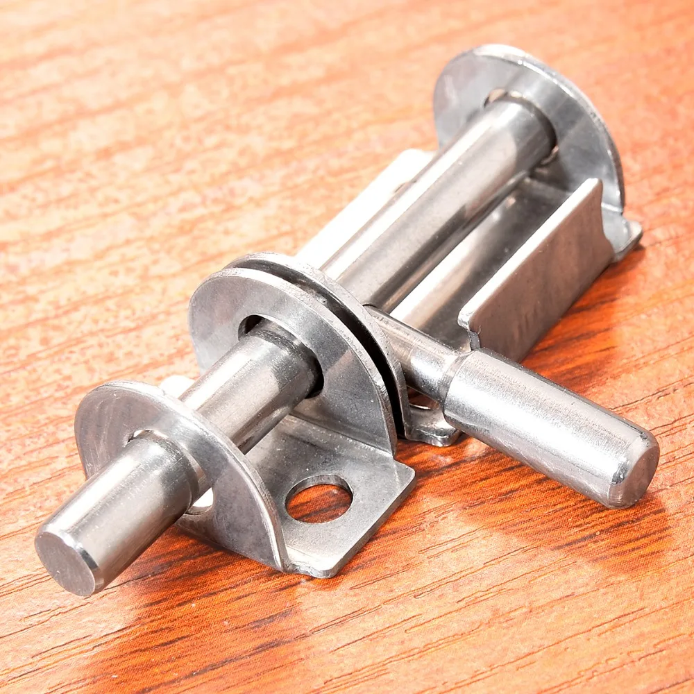 2inch Stainless Steel Door Latch Barrel Bolt Latch Hasp Stapler Gate