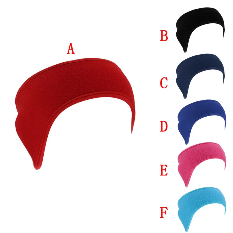 Headband Sports Outdoor Earmuffs Unisex Women Men Ear Warmer Winter Head Band Ski Ear Muff Headband Hair Band #2D04 (5)
