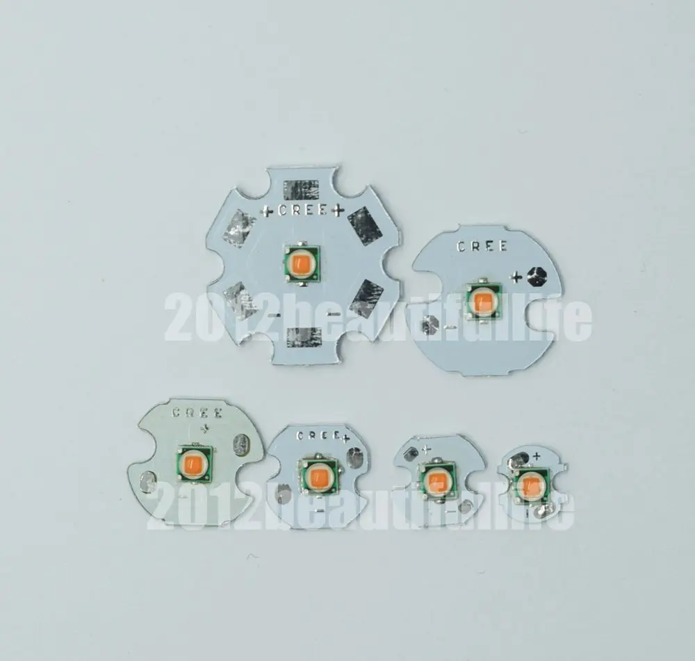 10 шт./лот 3 Вт 400nm-840nm 3535 светодиодный Диод полного спектра на 8 мм 12 14 16 20 PCB | Лампы и