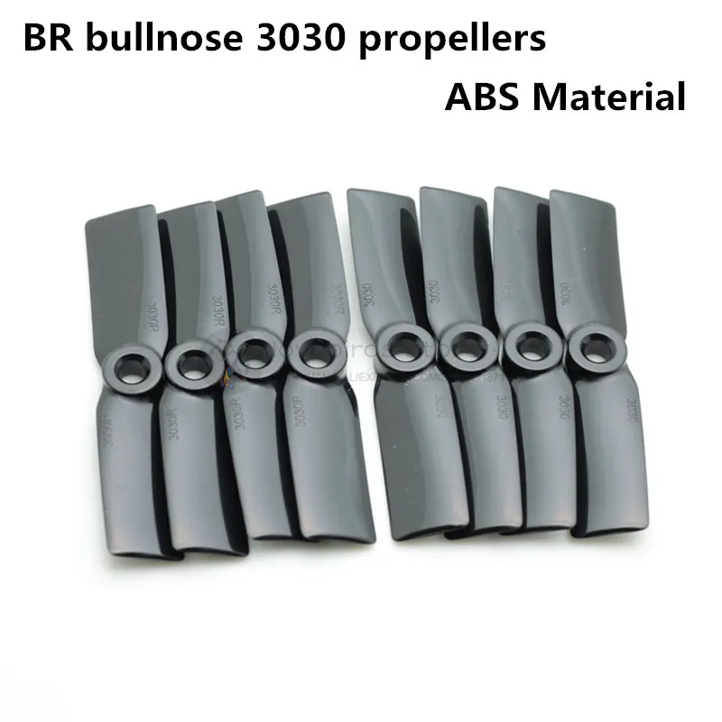 

BR 3030 propeller 3-inch bullnose 2 blades for DIY FPV mini drone QAV130 / 180 / 210 / LT200 quadcopter