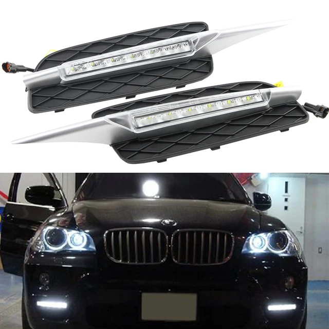 HOT SELL LED Daytime Running Light for BMW X5 E70 07 09 LED DRL 12V