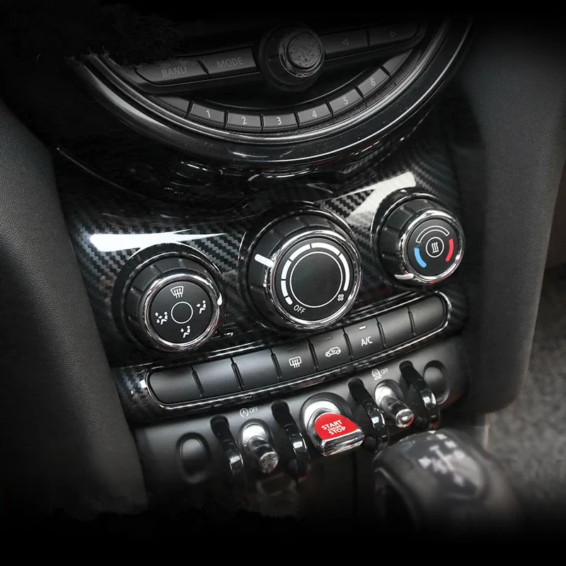 Авто AC управление воздуха панель крышка клей стикеры наклейки декор для MINI COOPER F55 F56 интерьер стиль