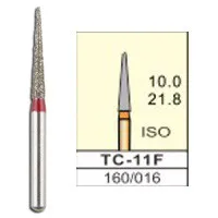 12 шт алмазные стоматологические иглы Бур FG 1,6 мм лента коническим концом Бур для высокое Скорость воздушная турбина TC-10, TC-11, TC-11C, TC-11F, TC-11EF