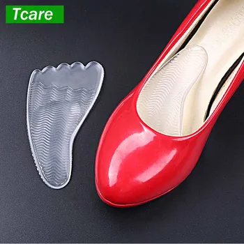 

1Pair Invisible gel silicone forefoot pad insoles anti-slip orthopedic orthotic for high heels woman pump shoes flat sandals