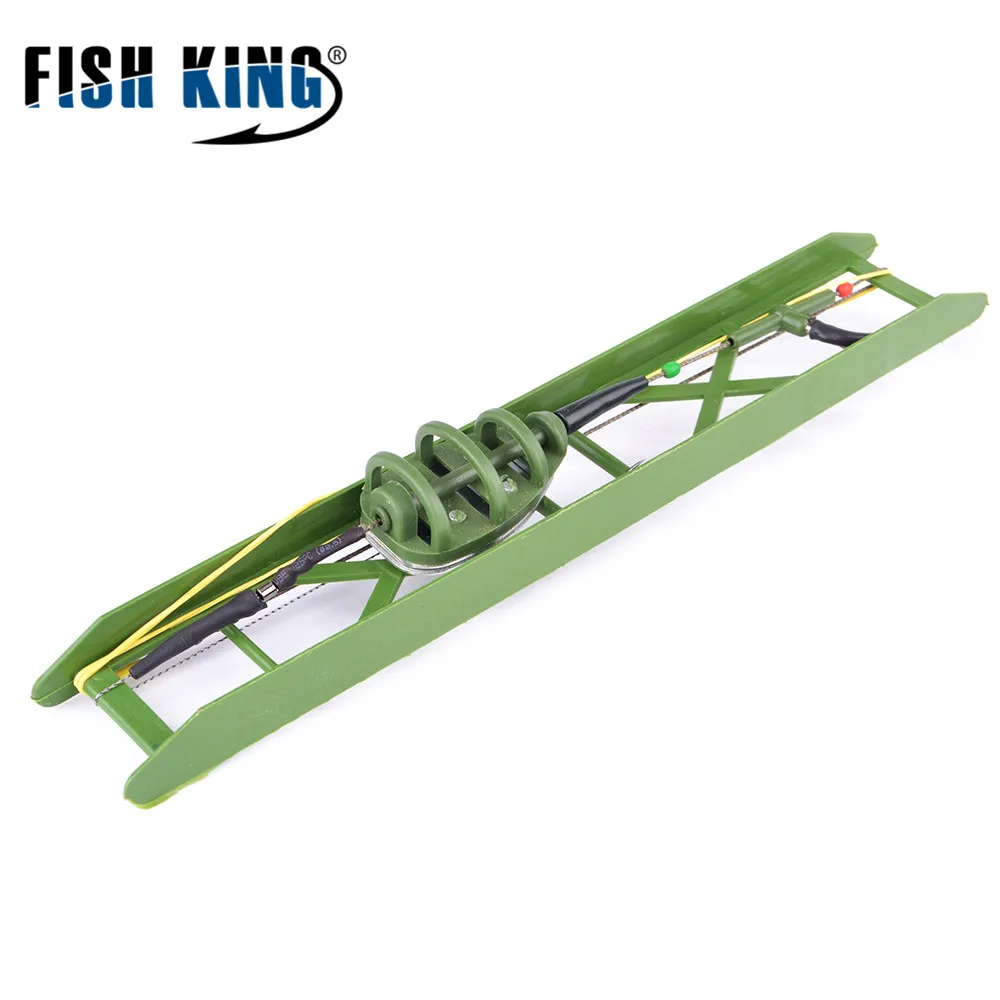 

FISH KING 30G-80G Carp Fishing Tackle Swivel With Line Hooks Fishing Lead Sinker for Carp Feeder