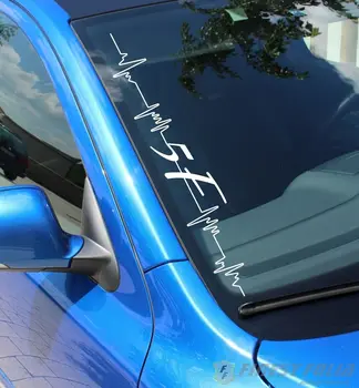 

Heartbeat 5F Windshield Sticker Sticker Cupra Leon Seat SC ST sb