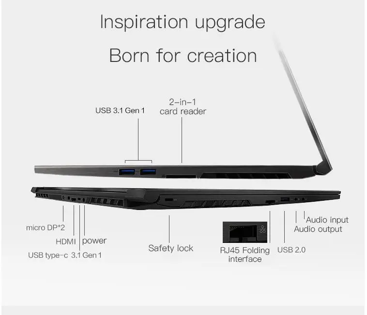 MECHREVO Z2 i5 72%IPS Gaming Laptop Gaming Laptops With Windows 10 Notebook GTX 1050 15.6 Intel Core i5-8300H 8G 256GGamer