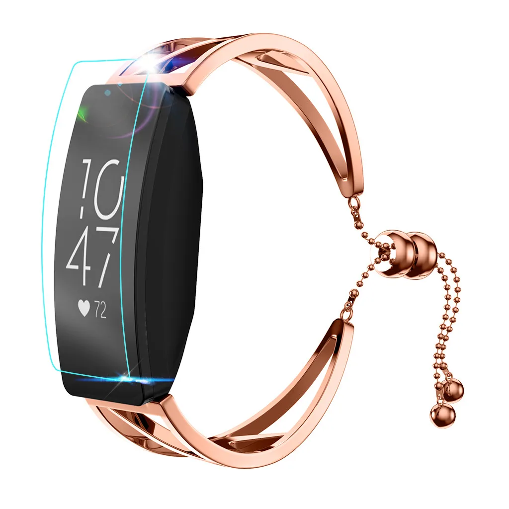 Для Fitbit Inspire/Inspire огнеупорные часы ремешок с защитной лентой для экрана аксессуары новейшая горячая распродажа