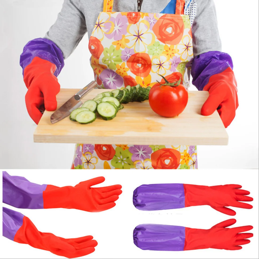 Waterproof font b Household b font font b Glove b font Warm Dishwashing font b Glove