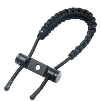 

Archery Wrist Rope Bow And Arrow Hand-Woven Wristband Accessory For Composite Recurve Bow Straight Pull Bow - Grey