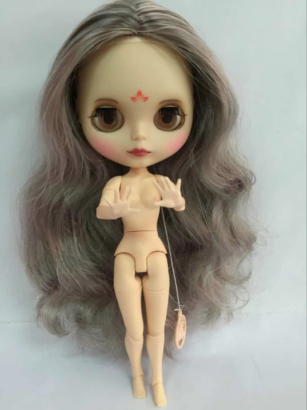 

Free shipping cost Nude blyth doll ,Factory doll ,Fashion doll Suitable For DIY Change BJD Toy For Girls 16112229