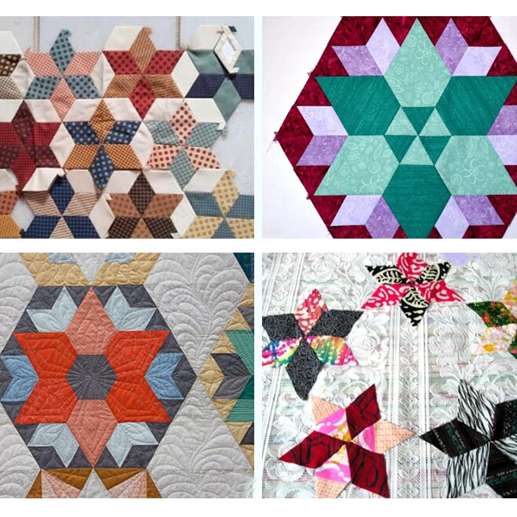 

New Hot 100 Pieces 7.9cm DIY Hexagon Shape Paper Quilting Templates for Sewing Craft Knitting Crochet Projects Sewing Supplies