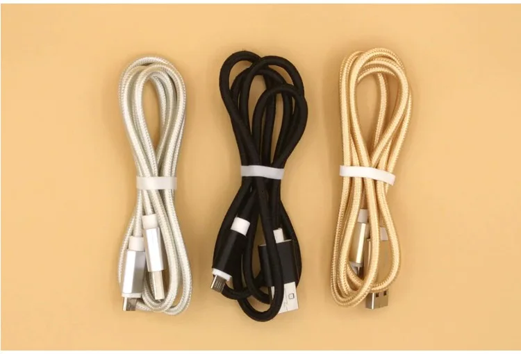 10 шт./лот USB кабель Тип C Micro для Samsung Xiaomi Huawei Быстрая зарядка iPhone X 8 7 6 6S 5 5S SE|Кабели
