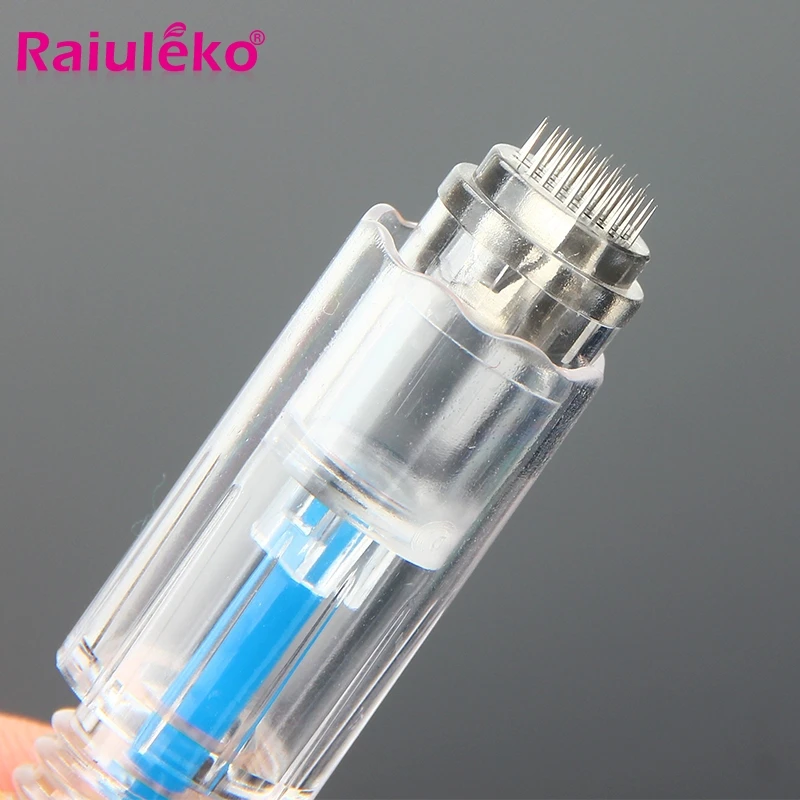 10/20/50 шт винт Microneedling иглы 9 Pin/12 контактный/36 контактный/круглый Nano картридж для Dr.