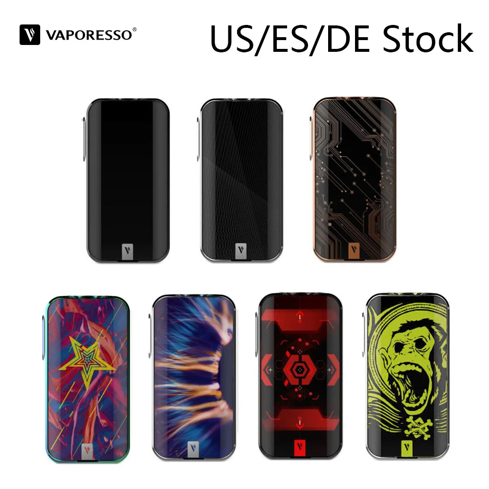 Оригинальный 220 Вт Vaporesso LUXE Mod Vape Box Power by Dual 18650 аккумулятор совместим с 510 Pin Atomzier E
