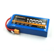 New RC 3S Lipo Battery 11.1V 12000mAh 25C For RC Airplane Quadcopter Helicopter Drone FPV Racers 3S RC Li-Po battery TCBWORTH