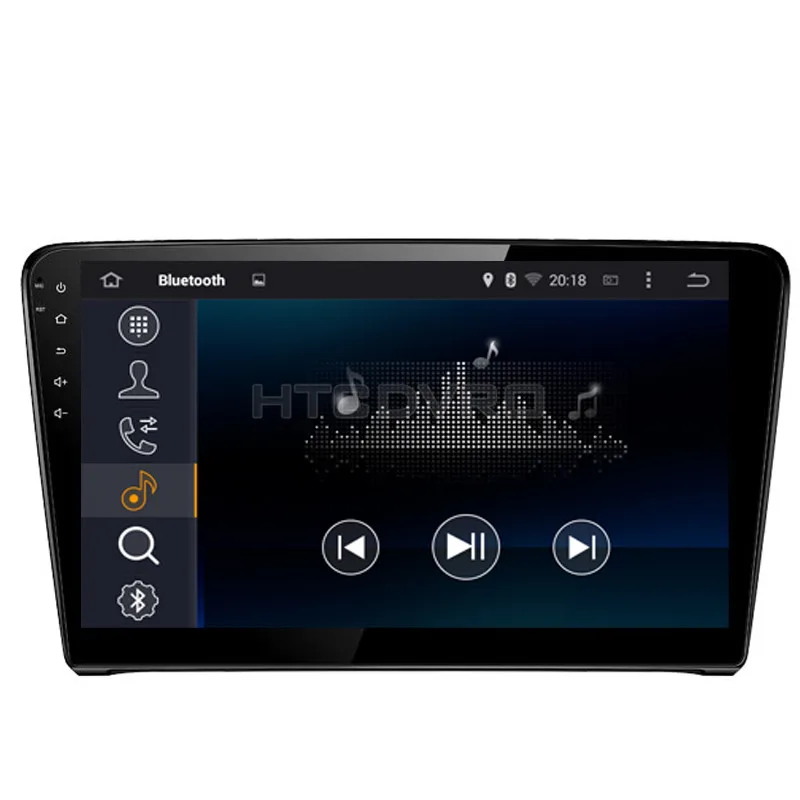 Perfect YMODVHT 10.1inch Octa Core 4GB+32GB Android 9.0 Car DVD Player for VW Santana 2013- Radio Stereo GPS Navigation 5