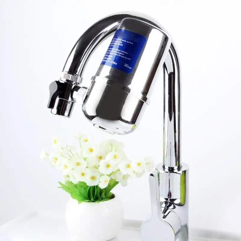 

360 Degree Rotary 2 in 1 Alkaline Contaminants Ionizer Water Tap Household Water Filter Purifier Water Bubbler Kitchen Faucet