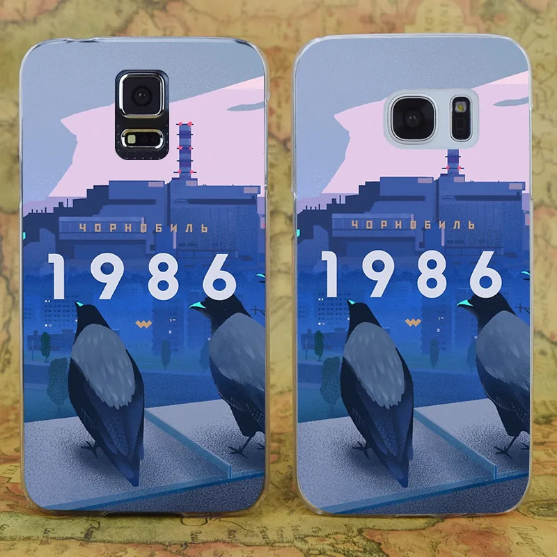 E2726 Чернобыль 1986 Прозрачный жесткий чехол для samsung Galaxy Note S 3 4 5 6 7 8 9 Mini Edge Plus |