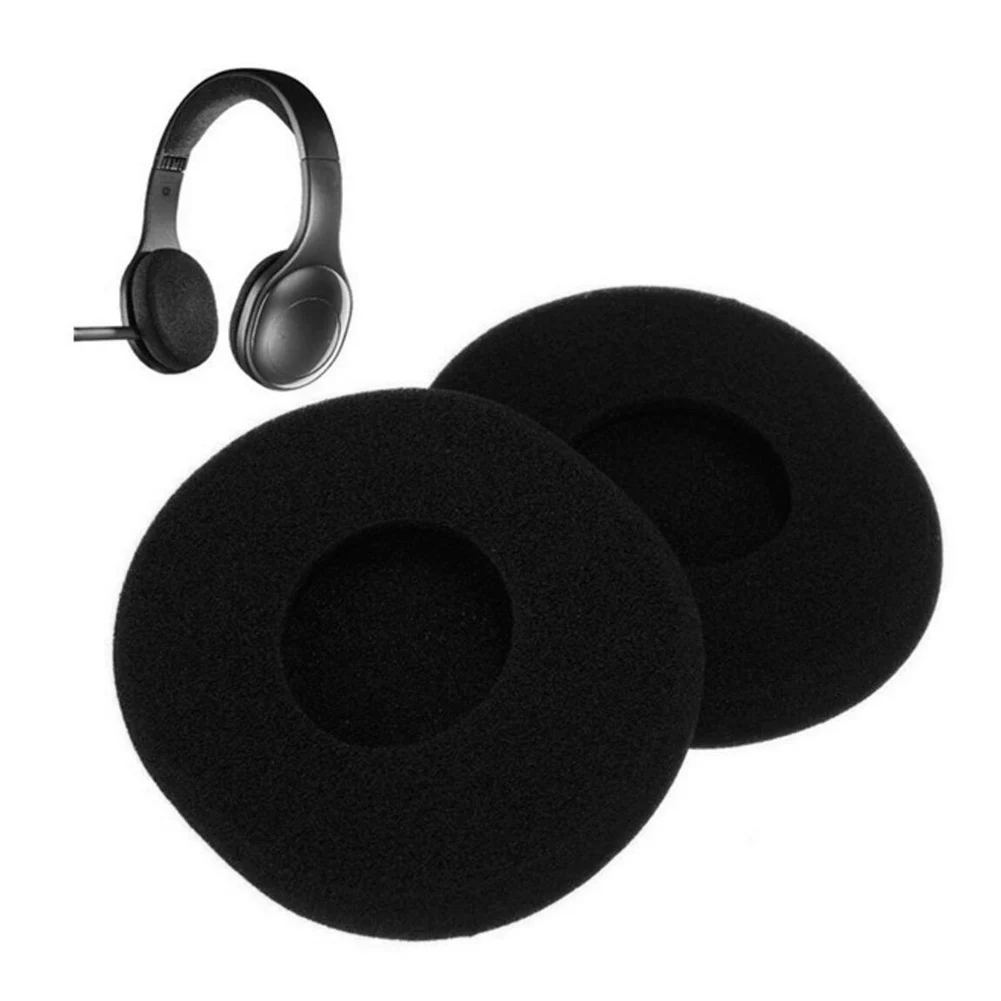 

Newest 1Pair Replacement Sponge Ear Pads Cushion For Logitech H800 Headphones