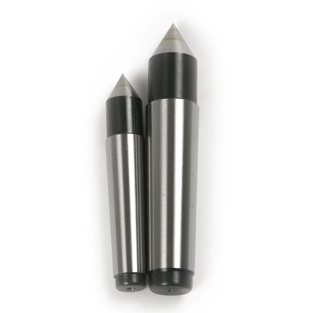 MT2 Fixed Dead Carbide Head Lathe 60° Point Center Bearing Morse Taper 17.78mm