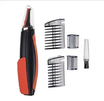 

Men Original Micro Trimer Hair Cutter Clipper For Men Ear Sideburns Eyebrow with 4 Combs Cleaner Machine Styling Kit drop ship
