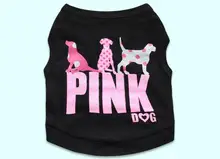 1pcs dogs cats fashion summer style vests clothes doggy t shirt clothing puppy vest pet dog cat t shirts XS S M L