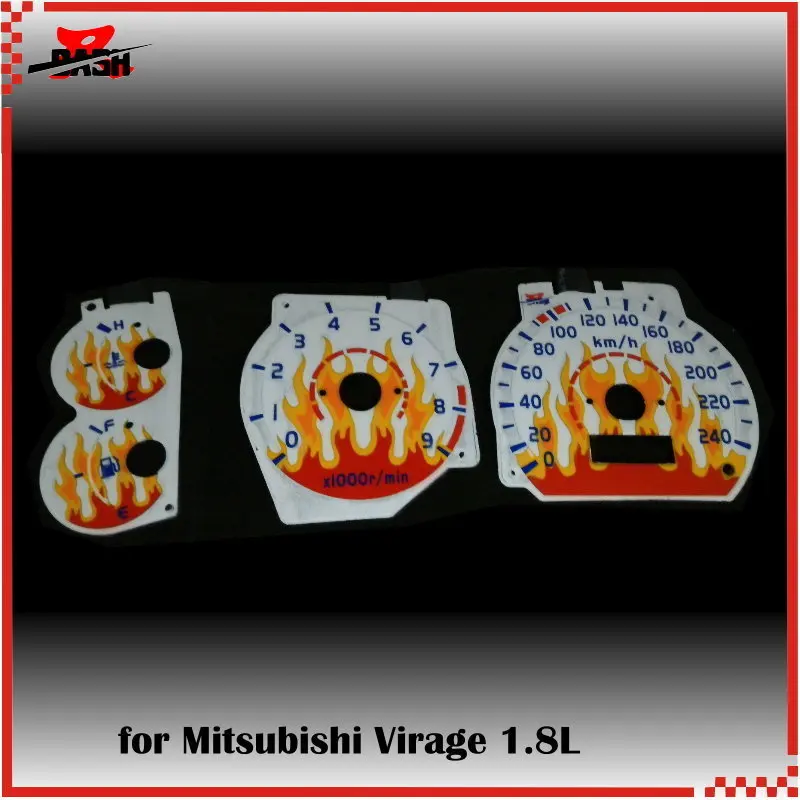 

DASH EL Glow Gauge for Virage 1997 1.8L digital mileage counter Sound Activated Flame design Digital keypad dimmer