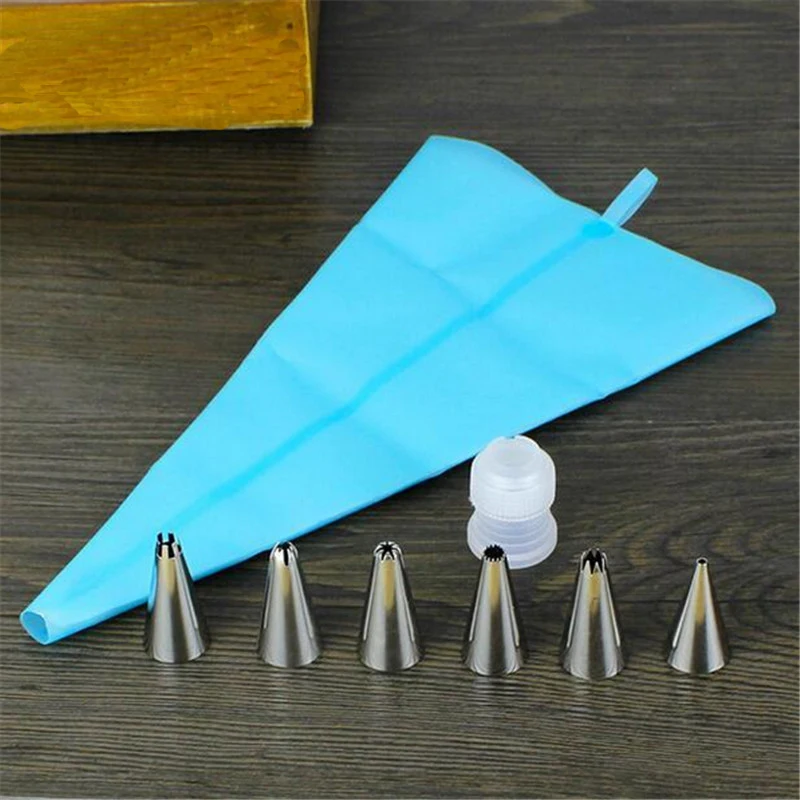 8 шт./компл. Инструменты для выпечки форсунка из нержавеющей стали инструменты