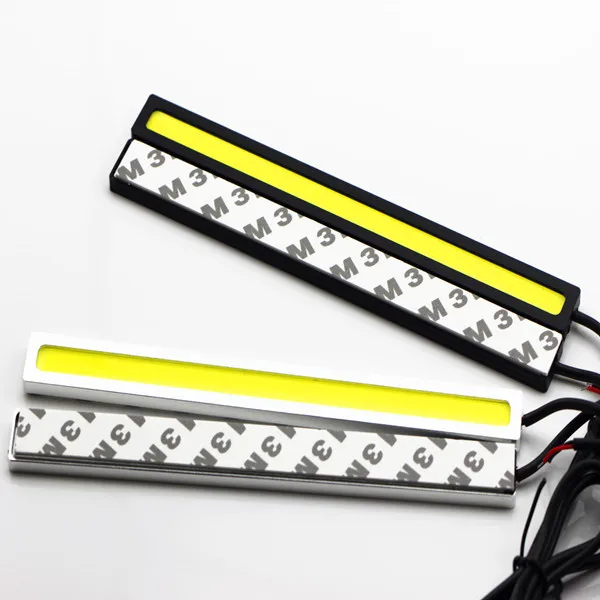 

High quality 12W COB LED DRL light  3M Glue stable DC12V daytime running light 80 COB led chip drl headlight lamp for all cars