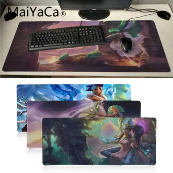 

MaiYaCa Sun Goddess Karma League of Legends Customized laptop Gaming mouse pad Keyboard Smooth mouse pad for lol dota2 cs gamer